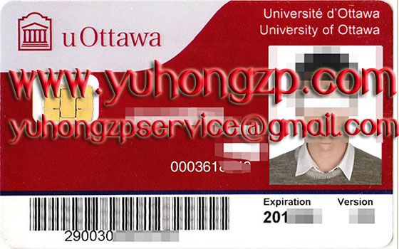 student card of University of Ottawa student card of University of Ottawa
