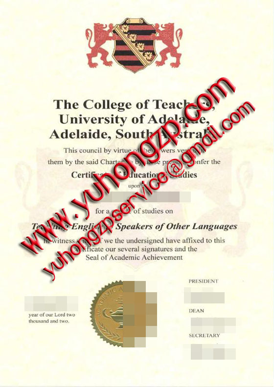 Adelaide degree Adelaide degree