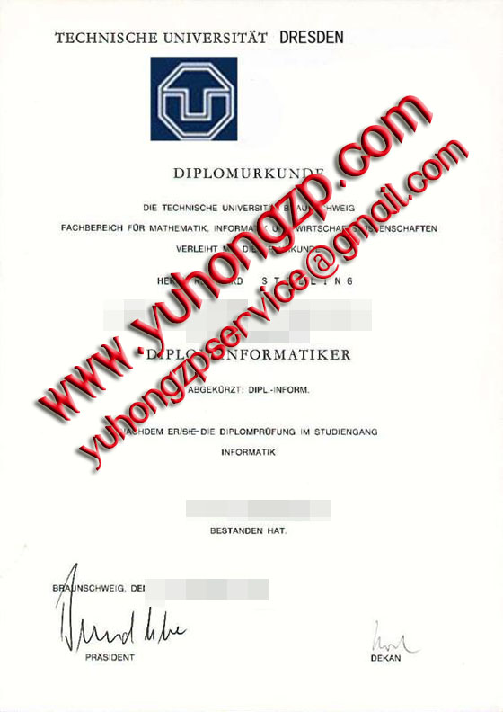 Dresden University of Technology degree Dresden University of Technology degree
