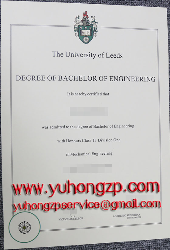 University of Leeds degree University of Leeds degree
