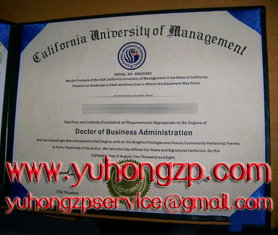 California University of Management degree California University of Management degree