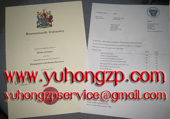 Bournemouth University degree Bournemouth University degree