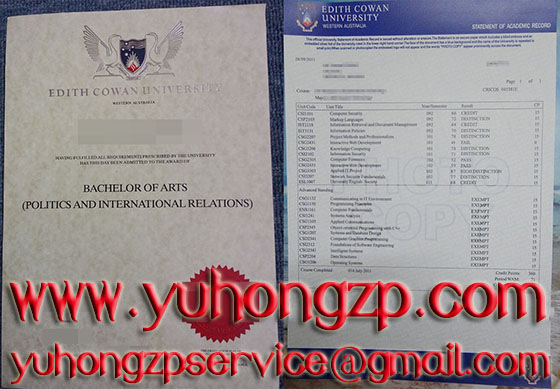 Edith Cowan University degree and transcript Edith Cowan University degree and transcript