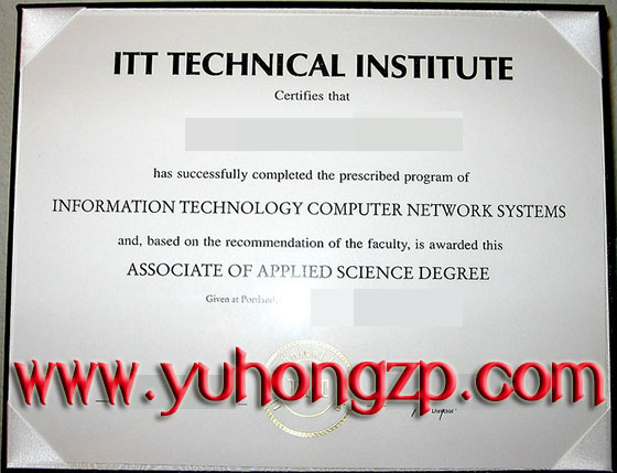 ITT Technical Institute degree