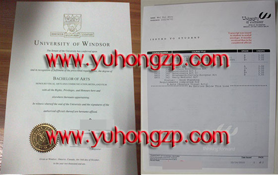 University of Windsor degree and transcript University of Windsor degree and transcript