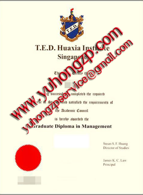 T.E.D Huaxia Institute Singapore degree T.E.D Huaxia Institute Singapore degree