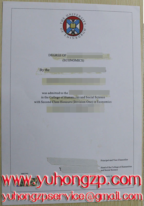 University of Edinburgh degree University of Edinburgh degree