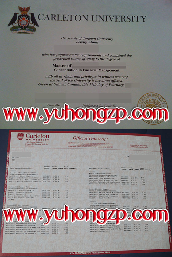 Carleton University degree Carleton University degree