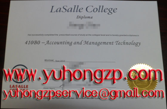 LaSalle College diploma LaSalle College diploma