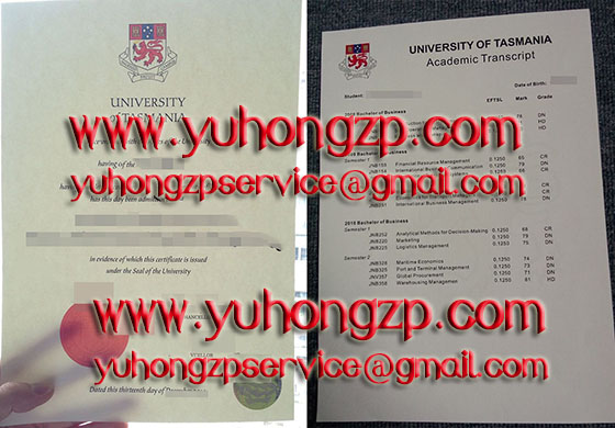 University of Tasmania degree and transcript University of Tasmania degree and transcript
