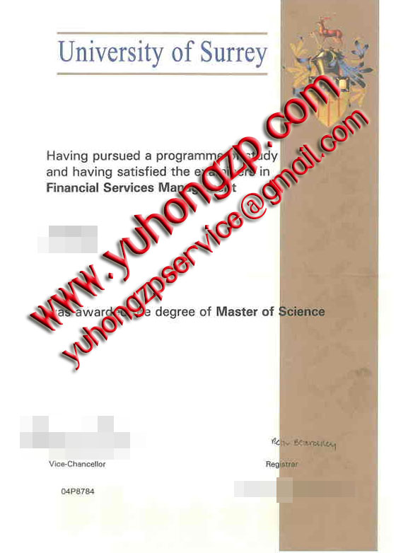 University of Surrey degree University of Surrey degree