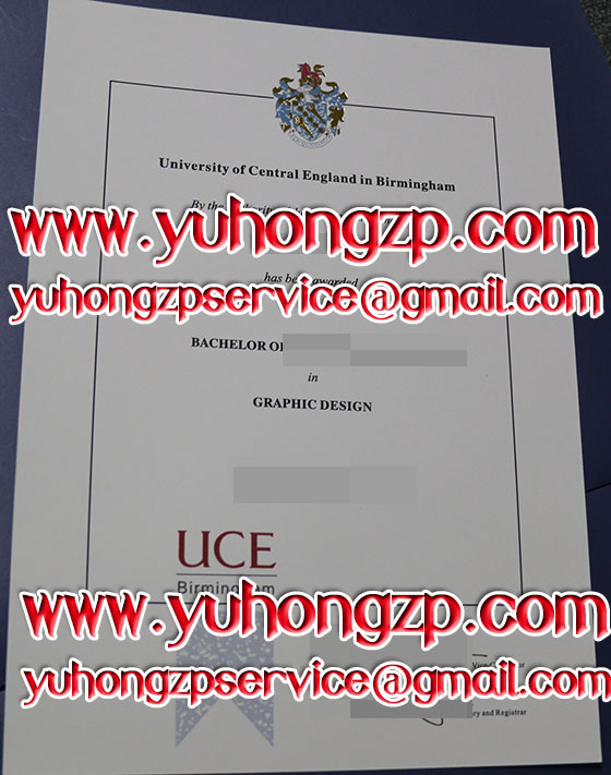 University of Central England degree University of Central England degree