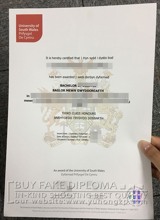 University of South Wales degree University of South Wales degree