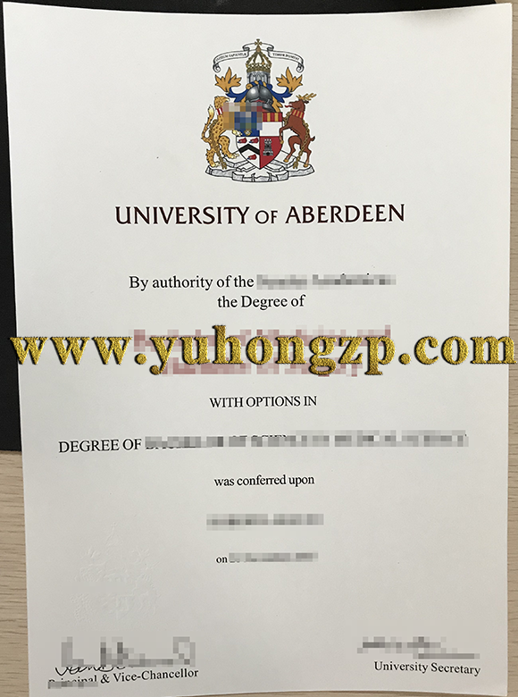 University of Aberdeen degree