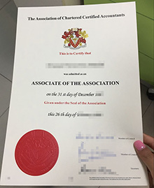 Fake associate ACCA certificate, buy a ACCA certificate