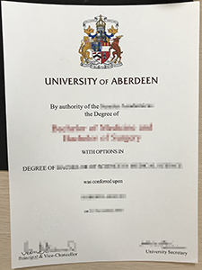 How to get a fake University of Aberdeen degree in 5 days?