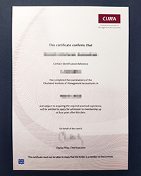 CIMA fake certificate, buy fake certificate and transcript of CIMA