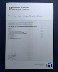 Why do so many people need to buy a Cambridge Accoccmont IGCSE certificate now?