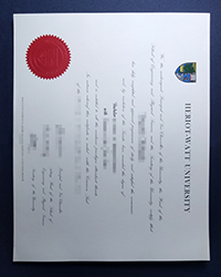 Heriot-Watt University diploma template, buy a Heriot-Watt Uni degree
