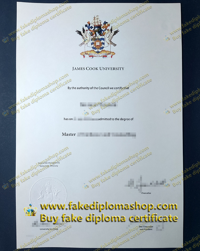 JCU diploma of Master, James Cook University diploma JCU diploma of Master, James Cook University diploma