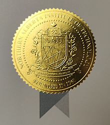 Golden seal, realistic NAIT seal