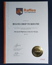 How to buy an RCHE Advanced diploma? Order a fake Raffles Advanced diploma