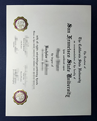 Buy San Francisco State University diploma, order SFSU degree online