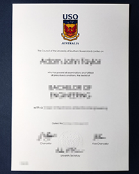 Buy fake USQ diploma and transcript, University of Southern Queensland degree