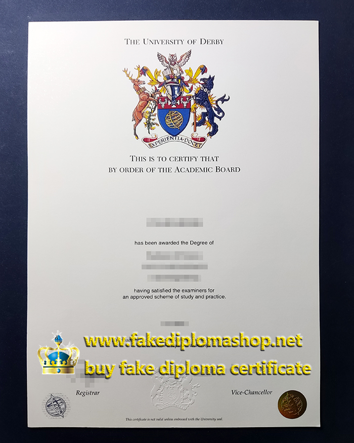 University of Derby degree
