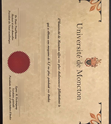 Fake U de M diploma, Buy a fake Université de Moncton degree online