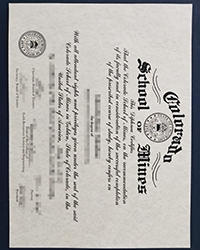 Colorado School of Mines diploma, Order a fake Colorado School of Mines degree online