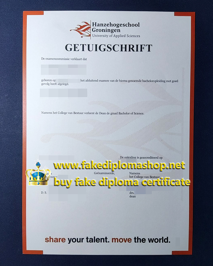 Hanzehogeschool Groningen diploma