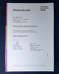 TH Köln certificate, buy a fake Cologne University of Applied Sciences certificate