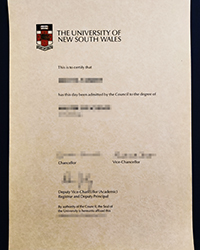 UNSW diploma, How to duplicate fake University of New South Wales degree?