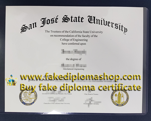 SJSU diploma SJSU diploma