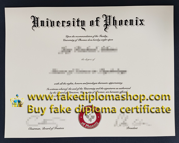 University of Phoenix degree University of Phoenix degree