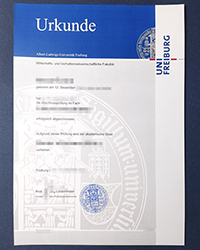 How to obtain a fake University of Freiburg diploma quickly and safely?