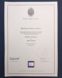 Can I buy a fake KCL diploma of Bachelor of Science in a week?