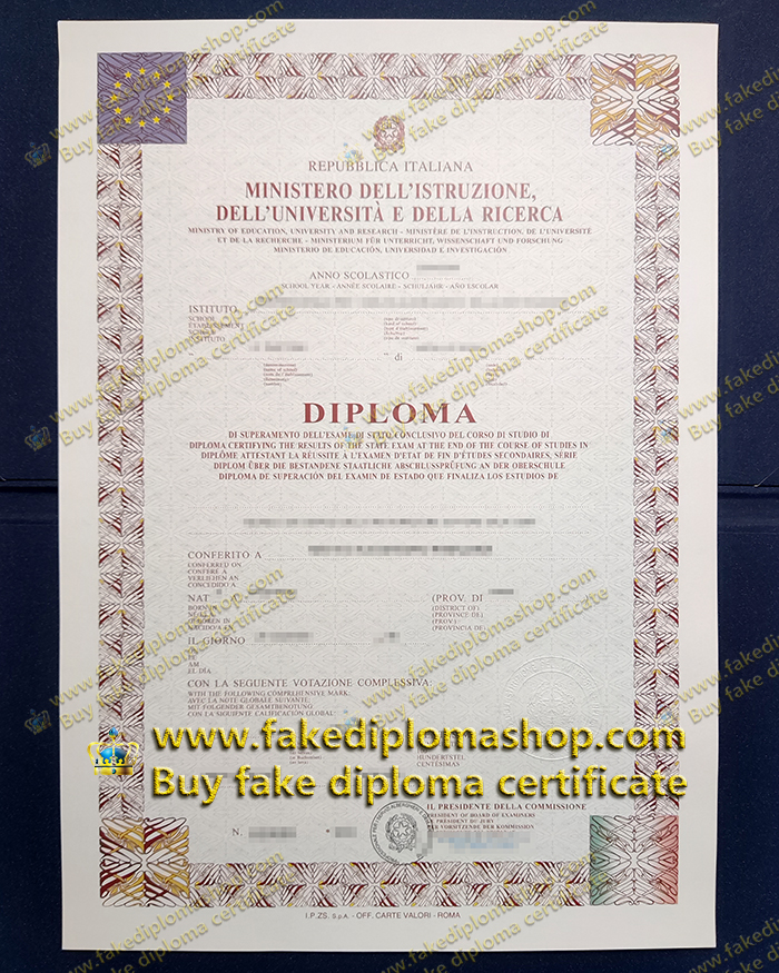 MIUR diploma, Ministero dell'Istruzione, dell'Università E della Ricerca diploma MIUR diploma, Ministero dell'Istruzione, dell'Università E della Ricerca diploma