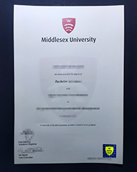 The Latest edition MDX degree of Bachelor for sale, buy a fake Middlesex University diploma now