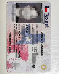 Can I buy a scannable USA Texas Driver License online?