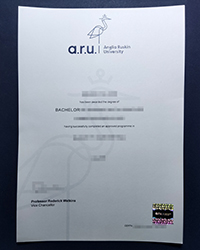 Purchase ARU fake degree certificate, Anglia Ruskin University diploma of Master online