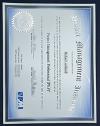 PMI PMP certificate, Project Management Institute certificate
