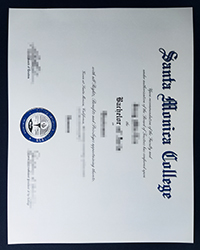 Purchase a fake SMC degree of Bachelor, Santa Monica College diploma online