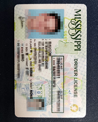 How long to buy a fake Mississippi Driver License online?