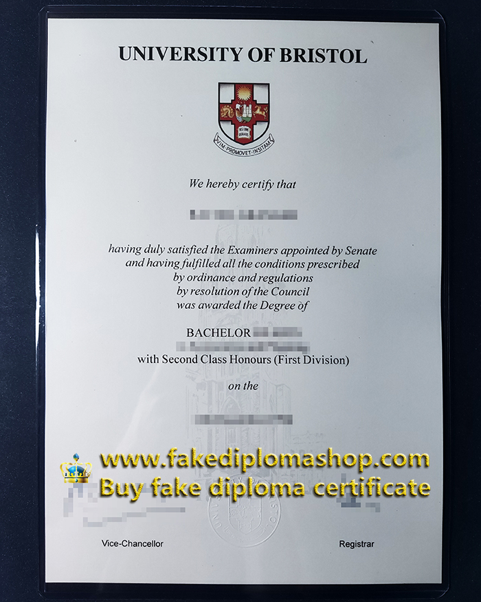 Old edition Bristol University diploma Old edition Bristol University diploma