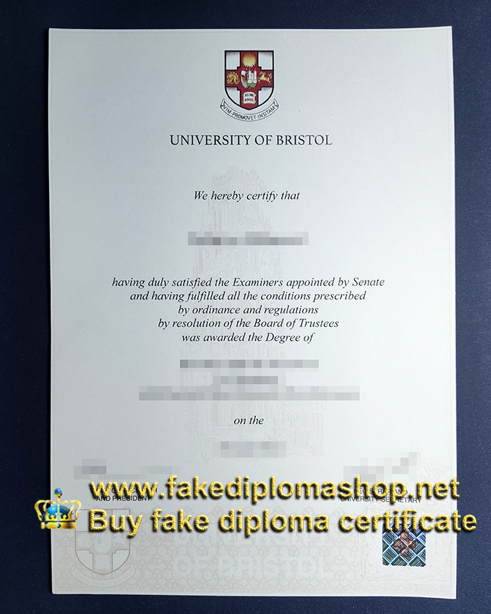 University of Bristol diploma University of Bristol diploma