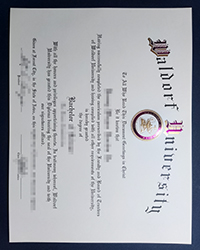 What is a fake Waldorf University degree of Bachelor equivalent to?