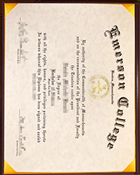 Why do you choose a fake Emerson College diploma of Bachelor to get a job?