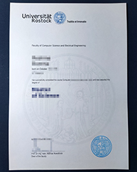 What is a fake University of Rostock diploma of Master equivalent to?